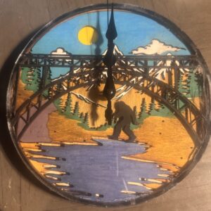 Custom PNW Wall Clock